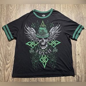 Lucky Tee Shirt Luck of The Irish T-Shirt Size 2XL